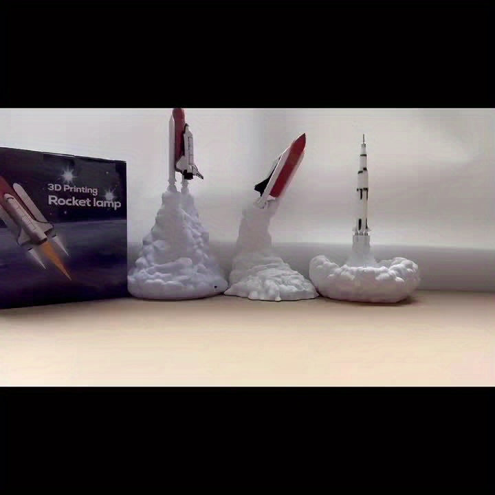 Yokai Supply “Orbital Glow” Rocket Night Light – Anime-Inspired Rechargeable Ambient Lamp