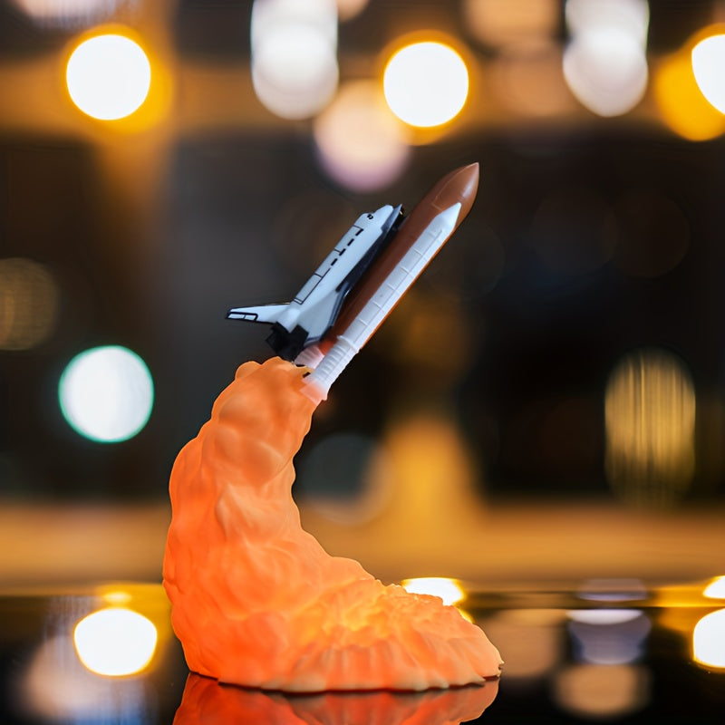 Yokai Supply “Orbital Glow” Rocket Night Light – Anime-Inspired Rechargeable Ambient Lamp