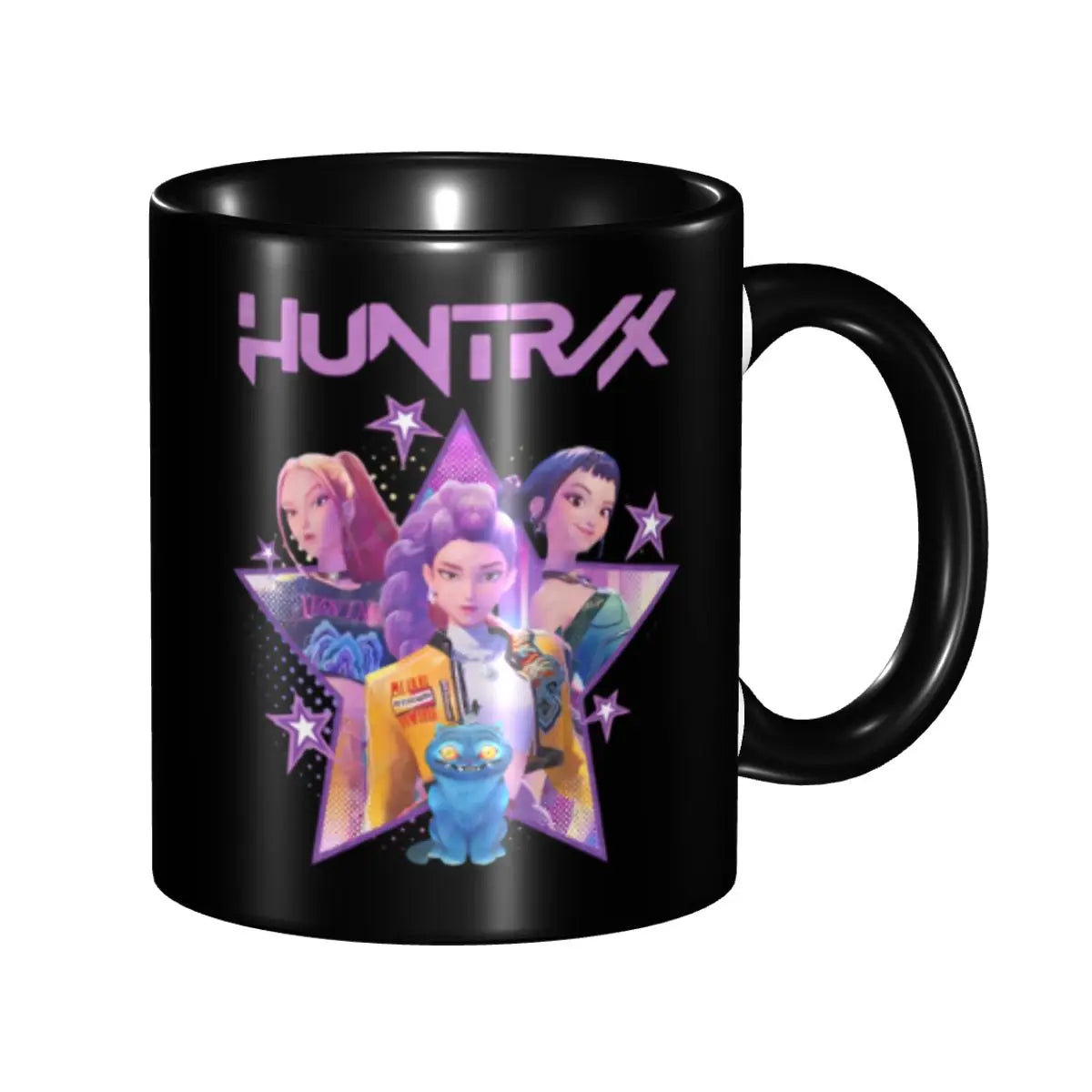 Yokai Supply “Huntrix” Ceramic Mug – K-Pop Demon Hunters Anime Tea Cup