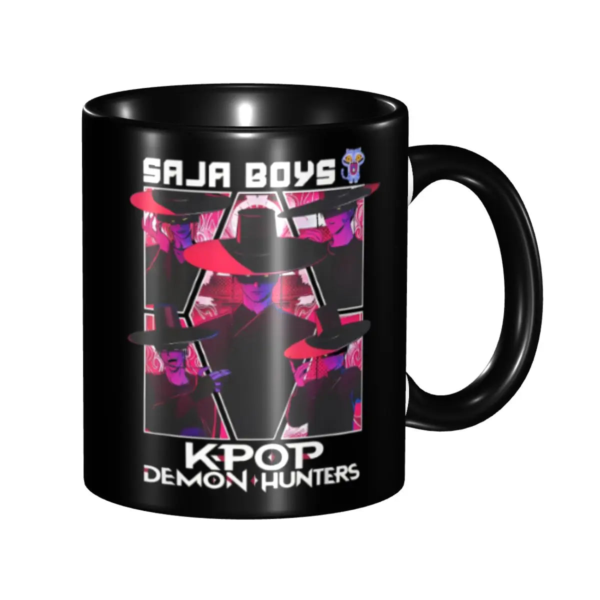 Yokai Supply “Huntrix” Ceramic Mug – K-Pop Demon Hunters Anime Tea Cup
