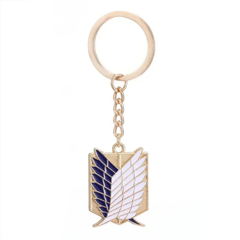 Yokai Supply “Wings of Freedom” Keychain – Attack on Titan Scouting Legion Anime Keyring