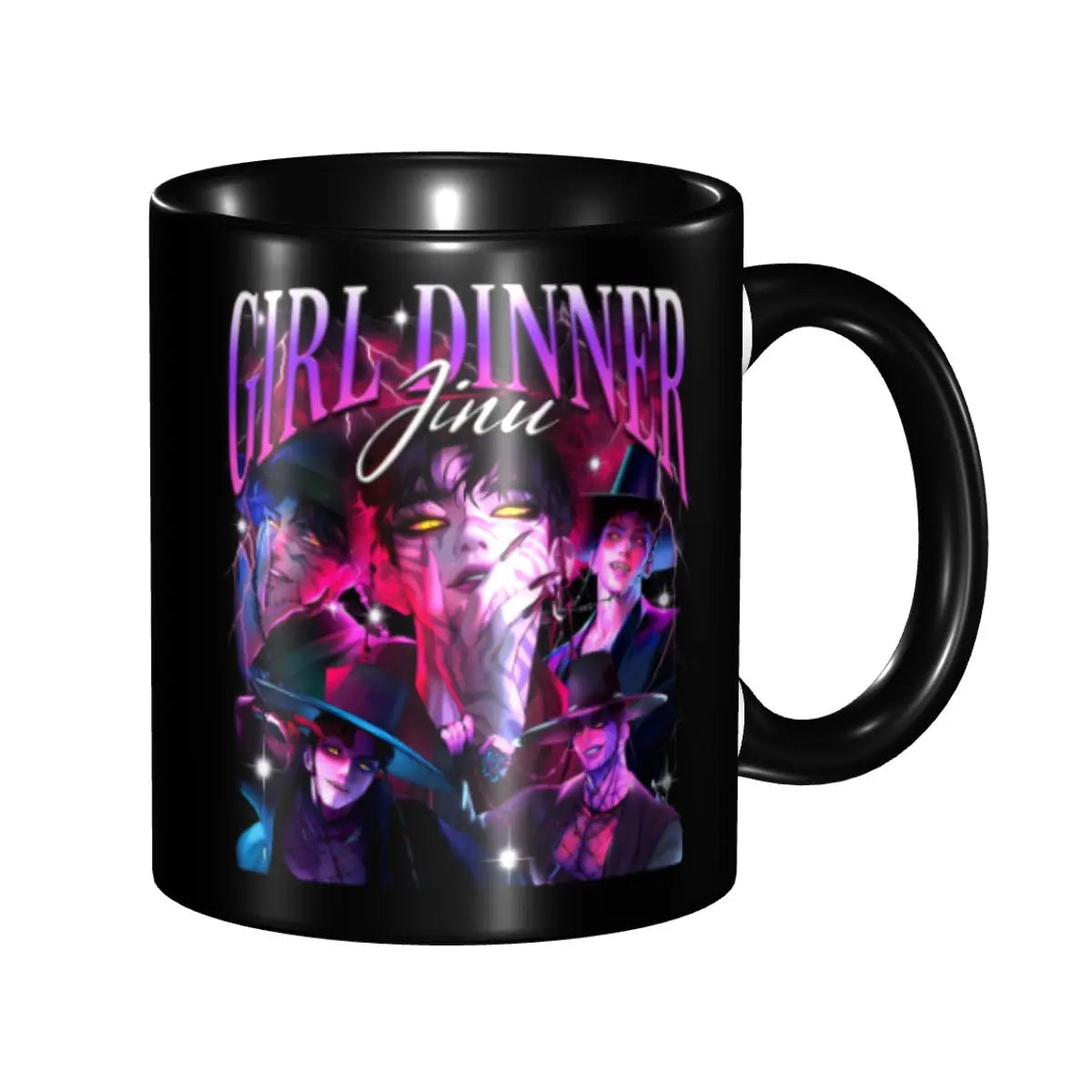 Yokai Supply “Huntrix” Ceramic Mug – K-Pop Demon Hunters Anime Tea Cup