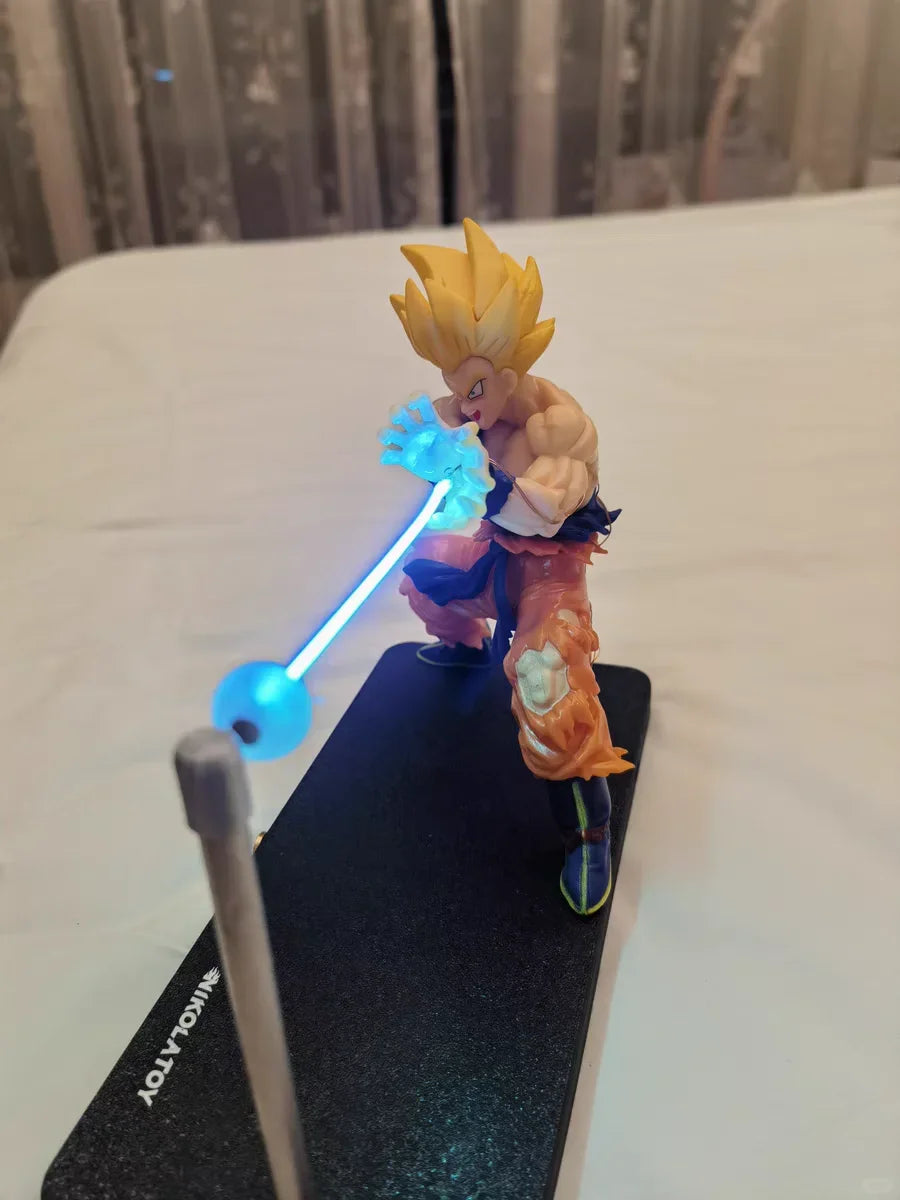 Yokai Supply “Fusion Impact” Gogeta LED Lamp – Rechargeable Magnetic Anime Display Light