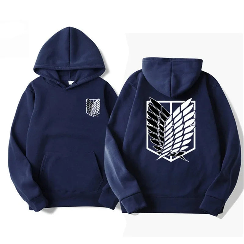 Yokai Supply “Beyond the Walls” Attack on Titan Hoodie – Harajuku Anime Streetwear