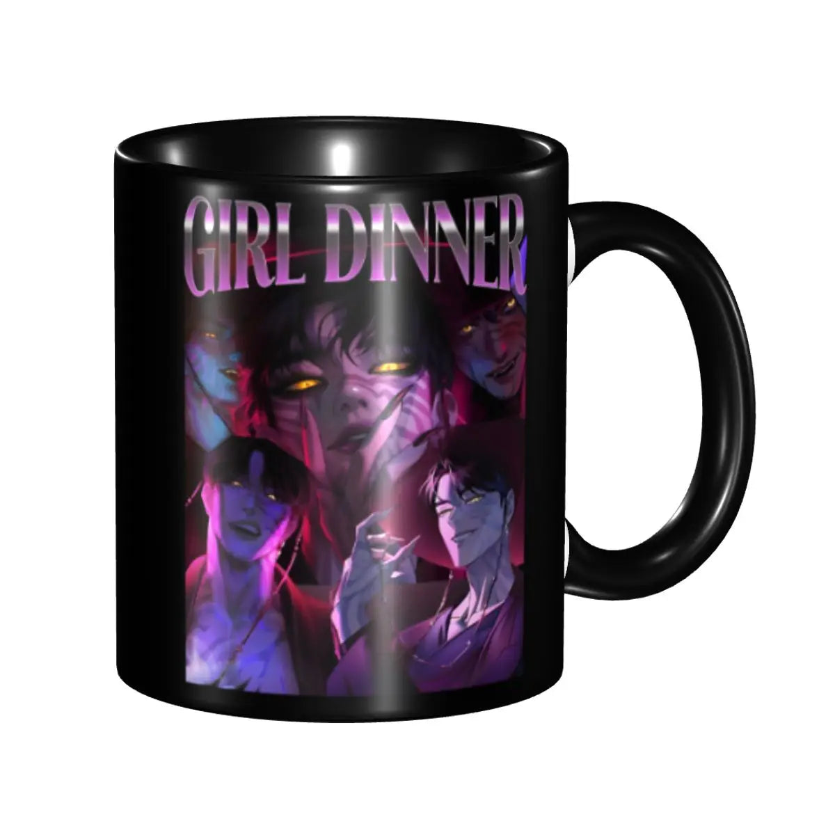 Yokai Supply “Huntrix” Ceramic Mug – K-Pop Demon Hunters Anime Tea Cup