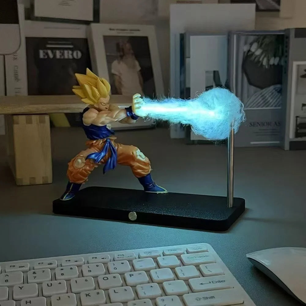 Yokai Supply “Fusion Impact” Gogeta LED Lamp – Rechargeable Magnetic Anime Display Light