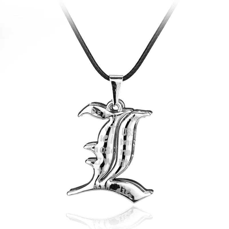 Yokai Supply Anime-Inspired Gothic Halberd Pendant Necklace – Dark Cosplay Weapon Charm for Men & Women