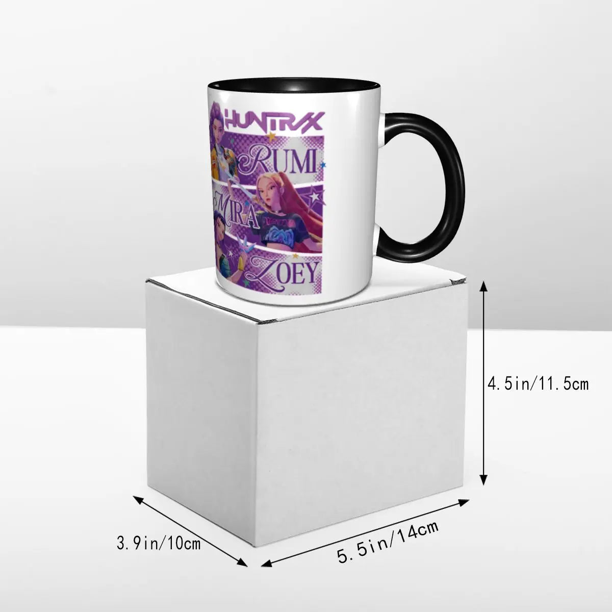 Yokai Supply “Huntrix” Ceramic Mug – K-Pop Demon Hunters Anime Tea Cup