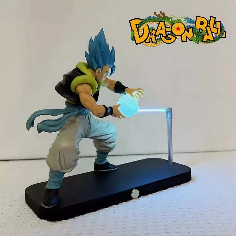 Yokai Supply “Fusion Impact” Gogeta LED Lamp – Rechargeable Magnetic Anime Display Light
