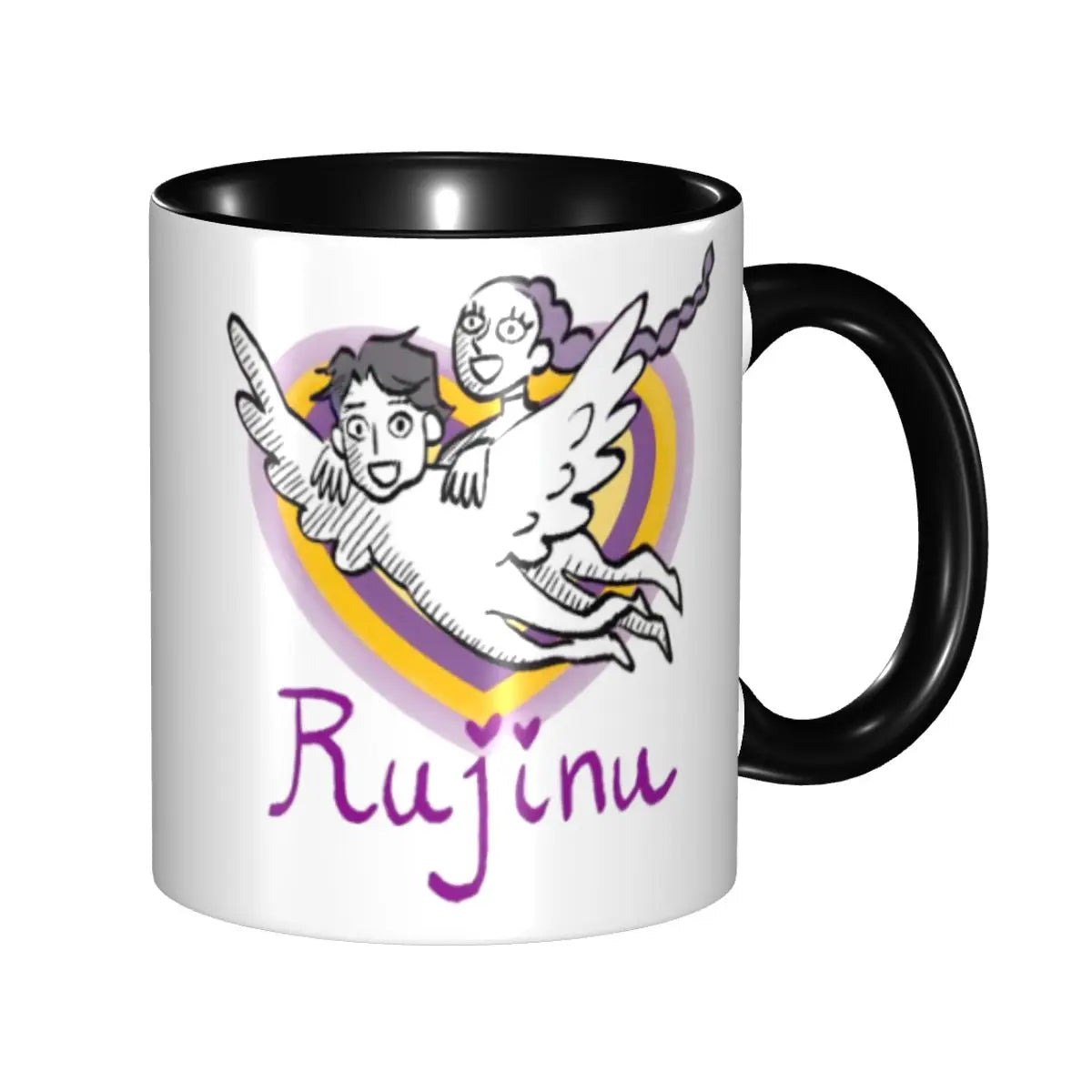 Yokai Supply “Huntrix” Ceramic Mug – K-Pop Demon Hunters Anime Tea Cup