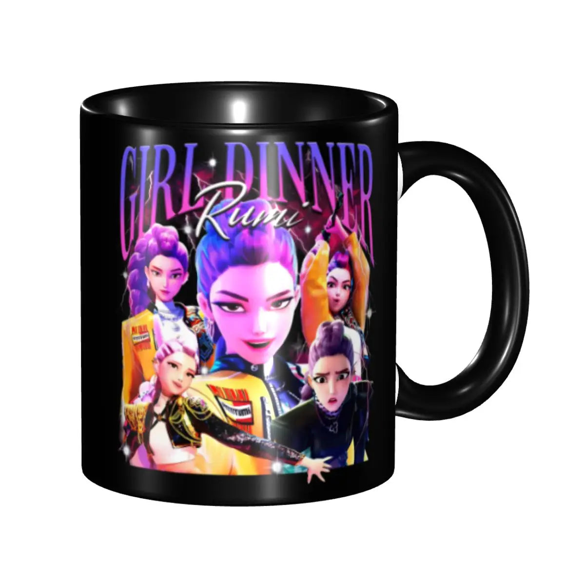 Yokai Supply “Huntrix” Ceramic Mug – K-Pop Demon Hunters Anime Tea Cup