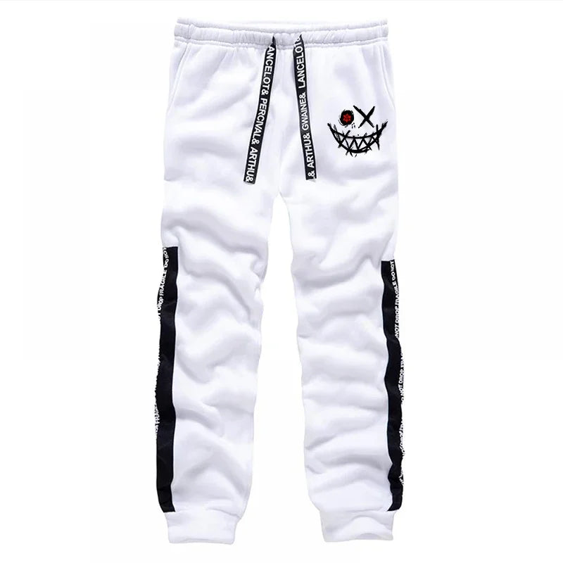 Men’s Streetwear Tracksuit Set – Printed Hoodie & Sweatpants Matching Outfit