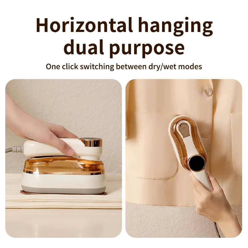 Yokai Supply “VaporEase” Handheld Garment Steamer – 1200W Portable Touch-Control Iron