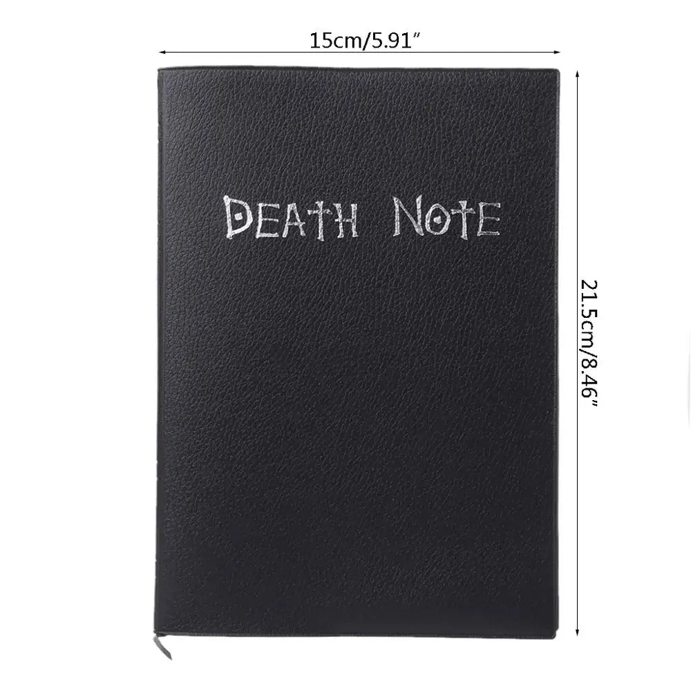 Dark Anime-Themed Collectible Notebook – Large Writing Journal