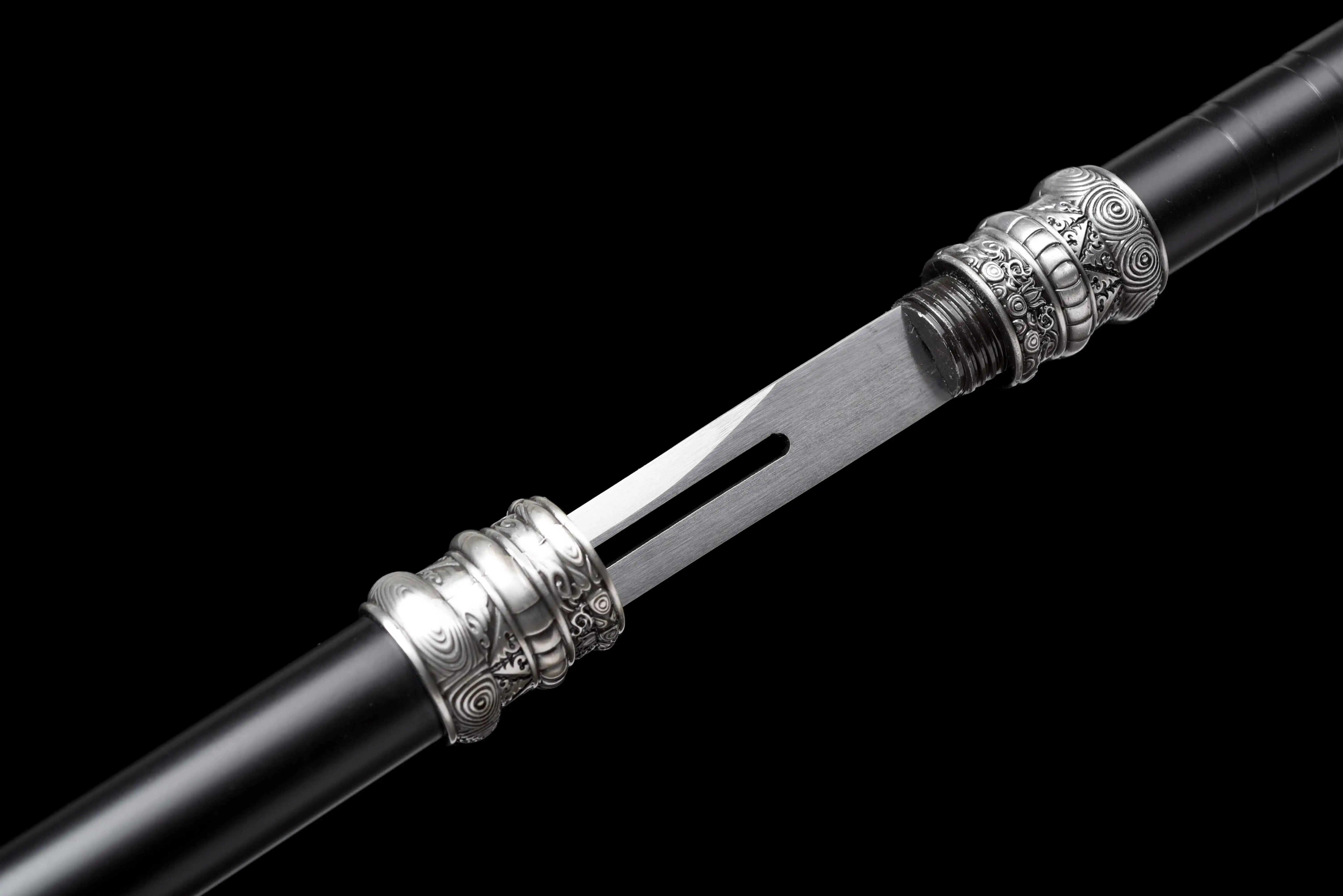 Yokai Supply “Shadow Staff” Samurai Staff Sword – 80cm Stainless Steel Ninja Replica