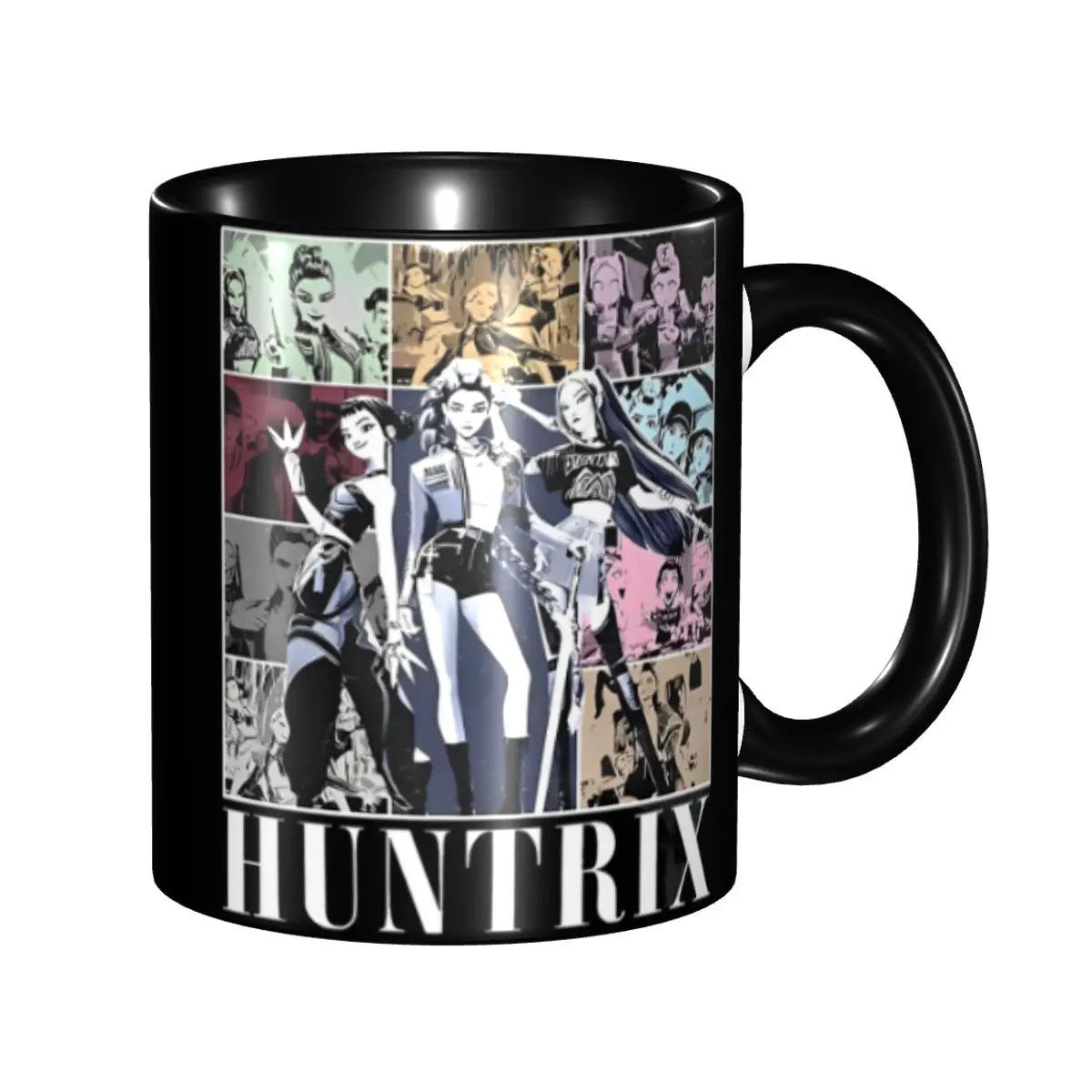 Yokai Supply “Huntrix” Ceramic Mug – K-Pop Demon Hunters Anime Tea Cup