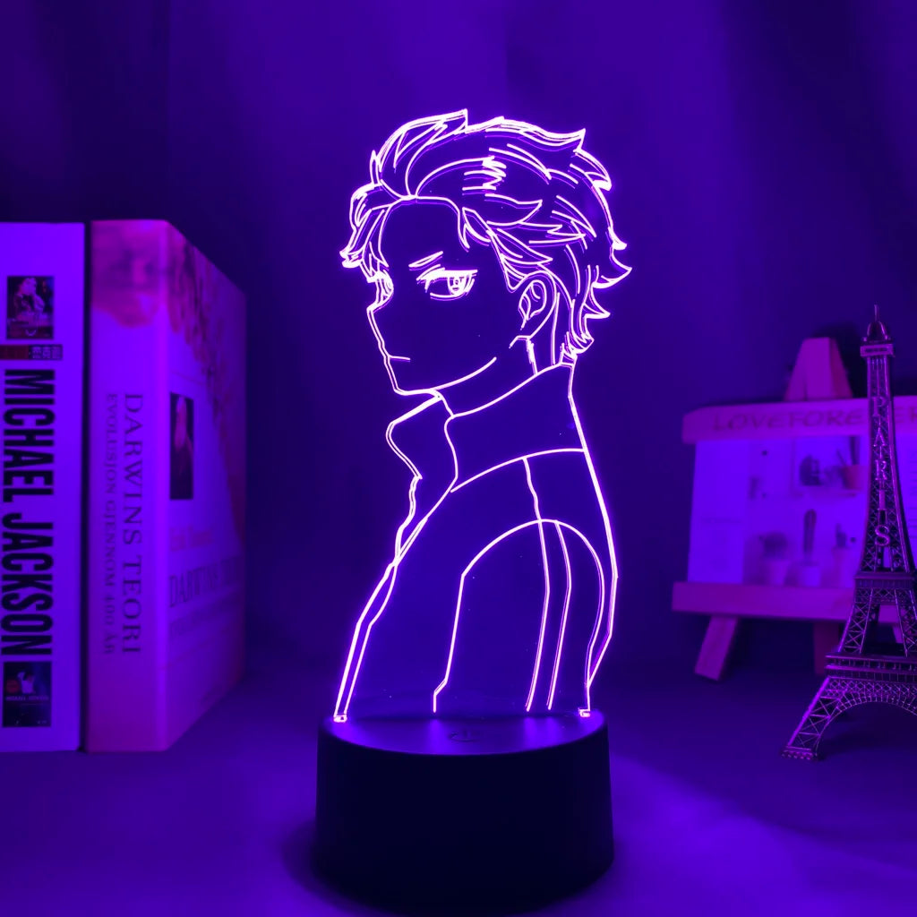 Fantasy Maid LED Acrylic Night Light – Anime-Inspired Glow Lamp